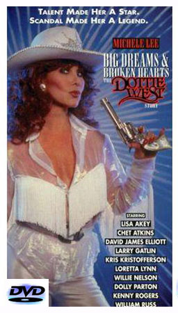 The Dottie West Story 1995 Michele Lee Kenny Rogers country music movie DVD image