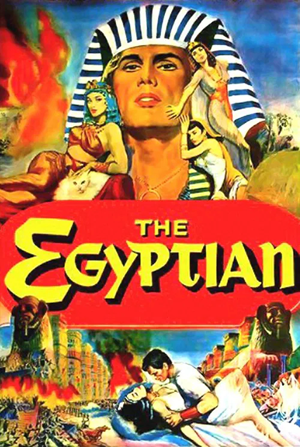 The Egyptian 1954 Victor Mature Jean Simmons Michael Wilding CinemaScope epic movie DVD image