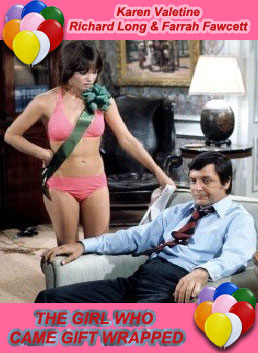 The Girl Who Came Gift-Wrapped 1974 Karen Valentine Charles Aidman Farrah Fawcett 70s TV movie romantic comedy DVD image
