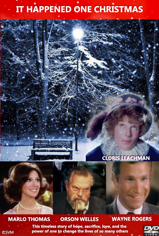 It Happened One Christmas 1977 Marlo Thomas Orson Welles Wayne Rogers Christmas movie DVD image 01