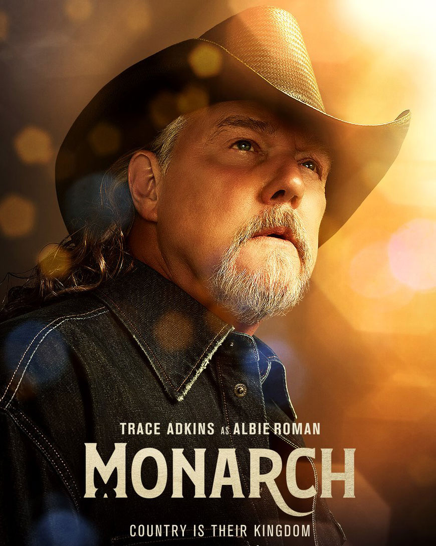 Monarch Season 1 Complete TV Series 2022 Susan Sarandon Trace Adkins country music drama DVD Set image 01