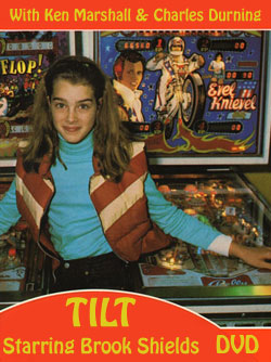 Tilt 1979 Brooke Shields Ken Marshall pinball wizard drama movie DVD image